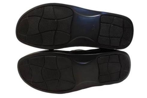 【インコルジェ8315 ブラック】アンティーク調本革シューズ